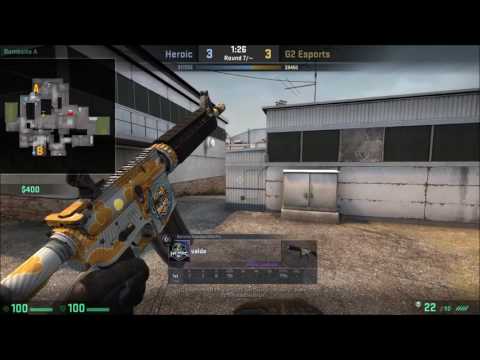 valde (Heroic) vs G2 // IEM Katowice 2017 EU Closed Qualifier (February 6, 2017) // CS:GO POV