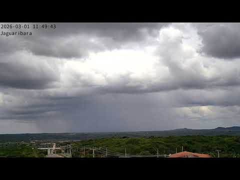 CHUVA NASCENTE EM JAGUARIBARA CEARÁ 01/03/2026