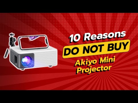 DON'T BUY Akiyo Mini Projector Until You See THIS! 😱 (10 Reasons)