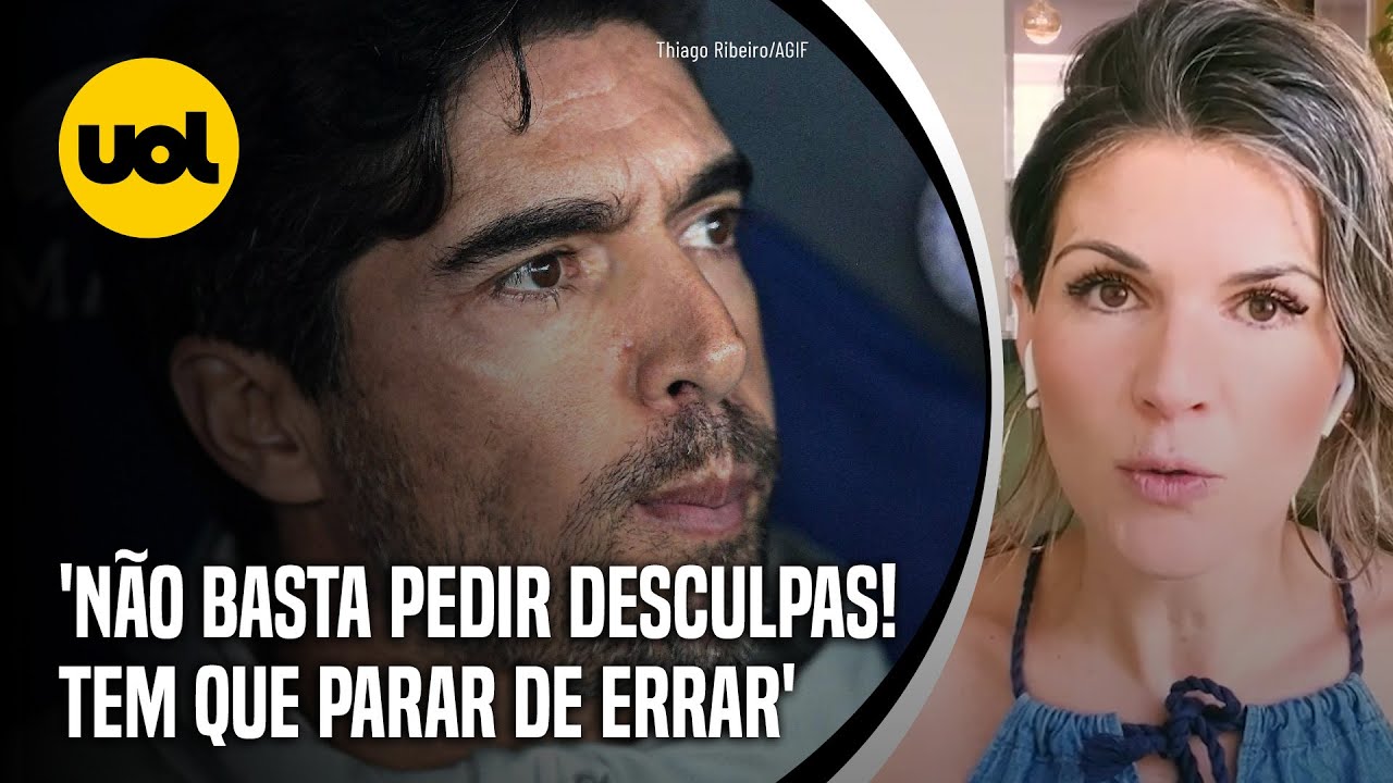 ABEL FERREIRA, NÃO BASTA PEDIR DESCULPAS! É PRECISO ENTENDER ONDE ERROU E PARAR DE ERRAR, DIZ ALICIA