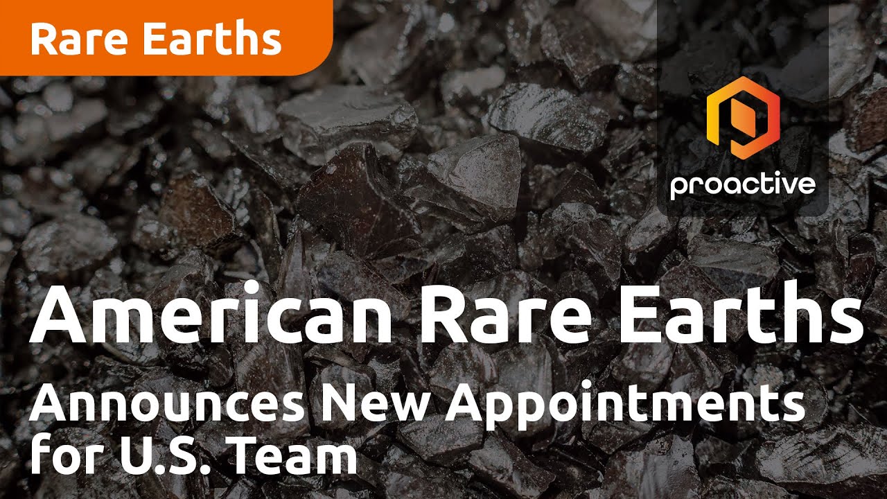 American Rare Earths announces Leadership Transition and New Appointments for U.S. Team