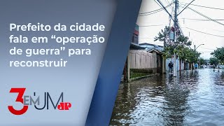 Água volta a subir em Canoas-RS no bairro Mathias Velho; voluntários detalham