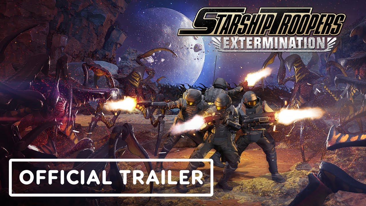Обложка видео ​​Новый трейлер Starship Troopers: Extermination