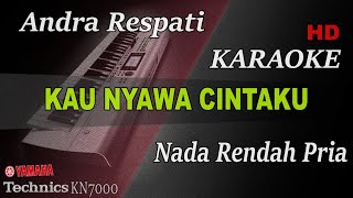 Download lagu KAU NYAWA CINTAKU - ANDRA RESPATI ( NADA RENDAH ) || KARAOKE mp3