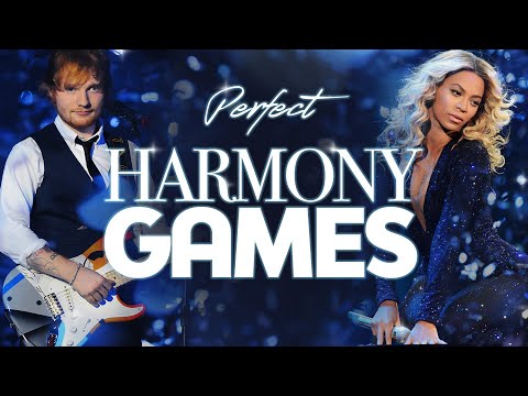 Sing Along in Harmony | "Perfect Duet" by Ed Sheeran and Beyoncé | Harmony Games with Justine Sounds