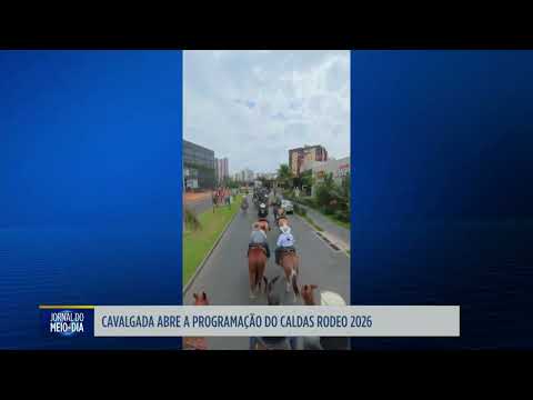 Cavalgada abre oficialmente o Caldas Rodeo Festival 2026