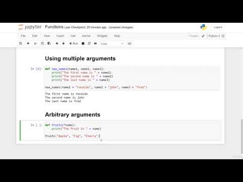 The Arbitrary Arguments Python Programming57