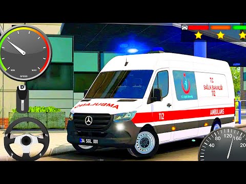 American Emergency Ambulance Van Driver –  Ambulance Game Car Driving Simulator –  Gameplay #R1