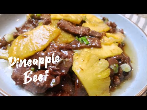 Tender Juicy Pineapple Beef-😍😘🤩