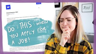 How to dissect a job description to improve your application