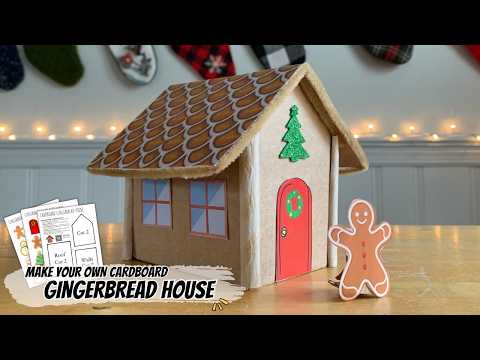 Instant Download Gingerbread Templates