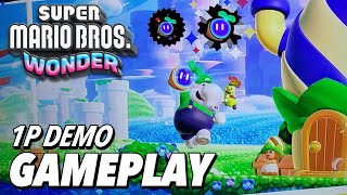 15 Minutes of Super Mario Bros. Wonder Solo GAMEPLAY | Secret Level & More! (Nintendo Live)