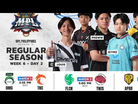 MLBB 🇵🇭 MATCH 1 OMG VS TNC - REGULAR SEASON
