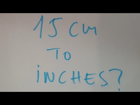 15cm In Inches