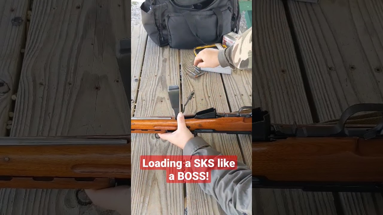 Loading a SKS like a BOSS!