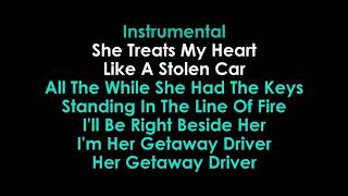 Getaway Driver Karaoke Miranda Lambert