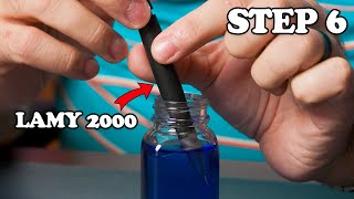 A Step-by-Step Guide to Filling the LAMY 2000