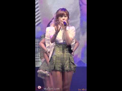 [FANCAM] 110509 Girl's Day Sojin Focus - NLF @ TBC Open Broadcast