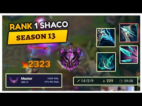 BROKEN SHACO BUILD - SEASON 13 STARTS?? | Patch 12.23B