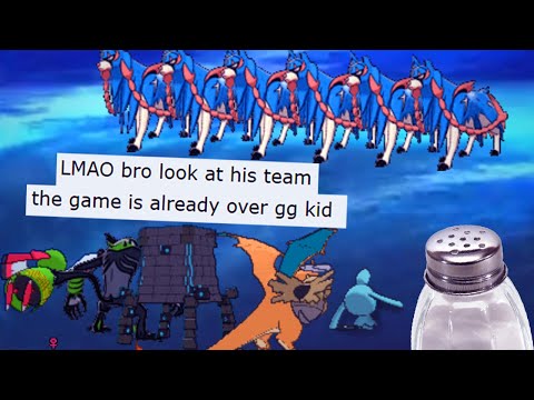 TOP 10 SALTY POKEMON SHOWDOWN MOMENTS...FUNNY POKEMON SHOWDOWN SALT!