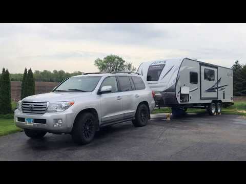 Land Cruiser 200 Towing Details with and without ARB Lift
