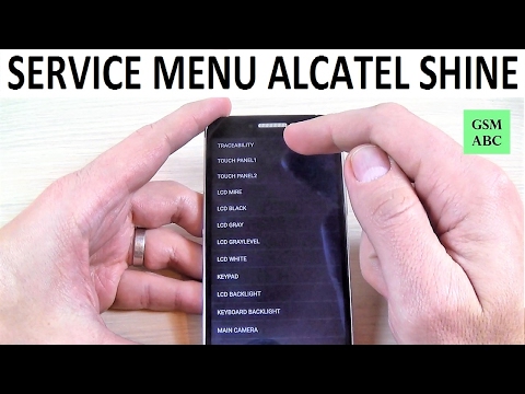 SERVICE MENU Alcatel SHINE Lite | How to | Tips and Tricks