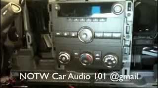How to remove 2007-2013 Chevy silverado radio