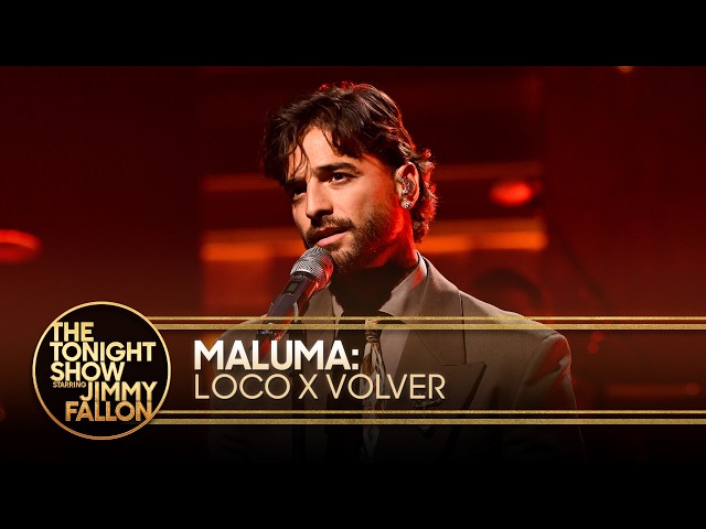 Maluma: Loco x Volver | The Tonight Show Starring Jimmy Fallon SDDEFAULT Thumbnail