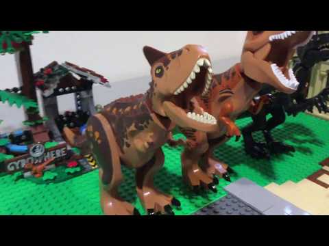 Jurassic World 2 LEGO Dinosaur Carnotaurus Gyrosphere