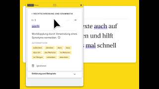 So werten Sie Ihre Texte mit dem Duden-Mentor auf