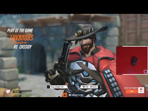 THE GOD OF CASSIDY! 19K DMG! POTG! GALE CASSIDY OVERWATCH 2 SEASON 5 GAMEPLAY TOP 500