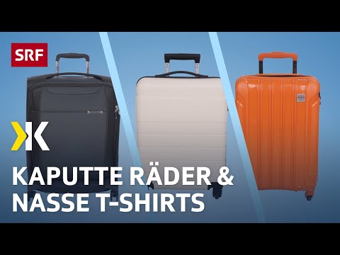 Koffer fürs Handgepäck im Test: Die besten Modelle zum Reisen | 2023 | Kassensturz | SRF