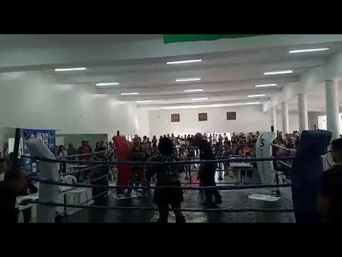 1Round luta da tati GRAN FIGHT MUAY THAI Itaú De Minas