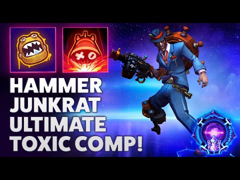 Junkrat Rocket Ride - HAMMER JUNKRAT ULTIMATE TOXIC COMP! - Grandmaster Storm League 2022