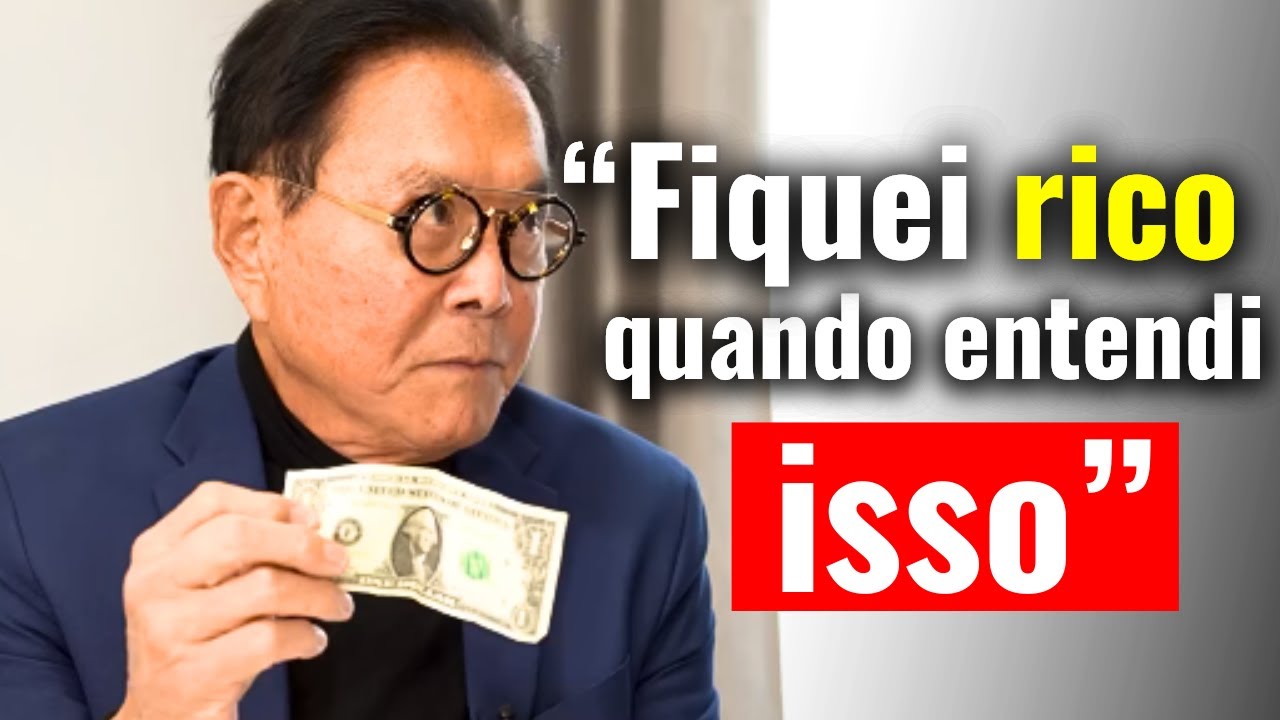 BILIONÁRIO ensina COMO FICAR RICO GANHANDO POUCO - Robert Kiyosaki