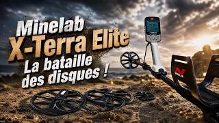 Minelab X-Terra Elite : J'ai testé le disque M11 de l'Équinox 900 sur le sable humide ! (Verdict)