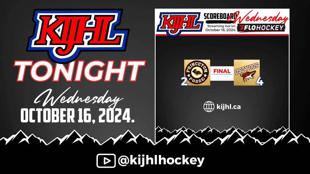 KIJHL Tonight - Oct.16/24
