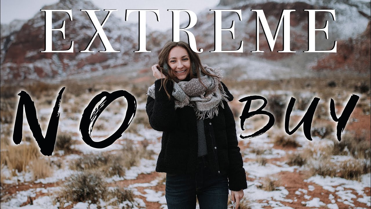 extreme no buy 2025 - tips and advice - done with consumerism