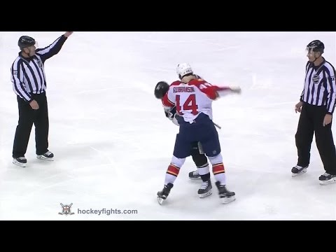 Erik Gudbranson vs Steve Downie Dec 20, 2014