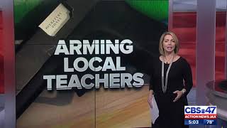 Armed teacher bill heads for final senate vote