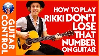 How to Play Rikki Don&#39;t Lose That Number on Guitar: Steely Dan Lesson | Guitar Control