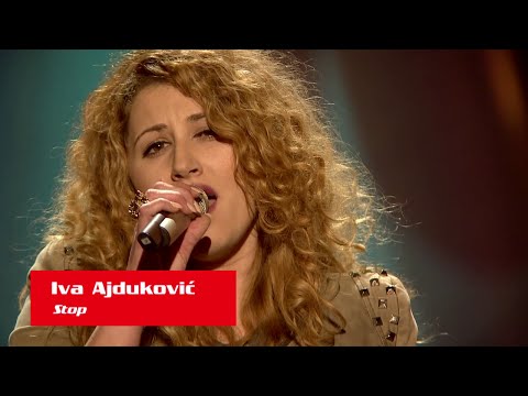 Iva Ajduković: "Stop" - The Voice of Croatia - Season1 - Blind Auditions3
