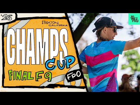 2025 PDGA Champions Cup | FPO FINALF9 | Gannon, Lätt, Pierce, Saarinenn | Jomez Disc Golf