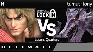 FXL - N (Ken) vs tumut_tony (Ridley) Losers Quarters - SSBU
