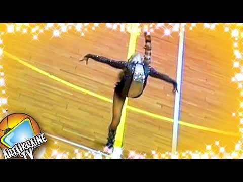 Freestyle Disco Dance Modern ☀ Female Juniors FINAL Solo ☀Арина Довалентинова☀ Championship Ukraine