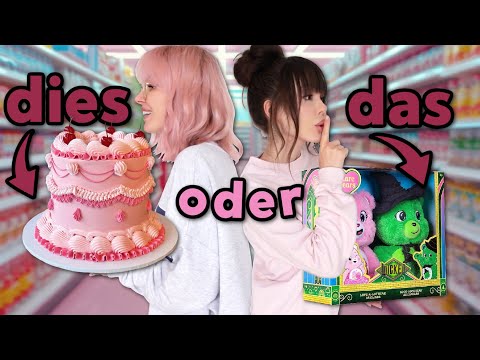 Dies oder Das Shopping Challenge 🛒 (in einem amerikanischen Supermarkt)