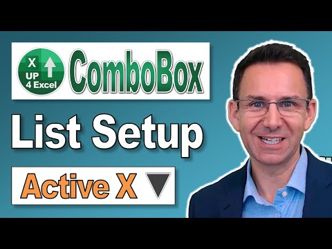 How to Setup an Active X ComboBox List