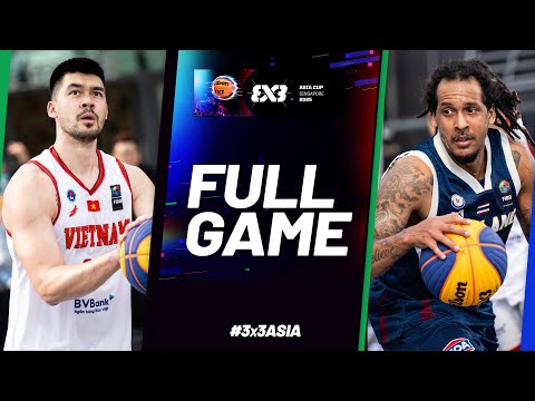 Vietnam 🇻🇳 vs Thailand 🇹🇭 | Men Full Game | FIBA 3x3 Asia Cup 2025 | #3x3Basketball