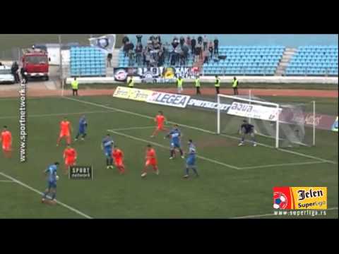 JSL 2014/15: 22.03.2015 20.Kolo: Jagodina - Spartak 1:3 (0:1)