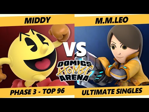 Domics Atomic Arena SSBU - Middy (Pac-Man) Vs M.M.Leo (Gunner, Swordfighter) Ultimate Top 24 Winners